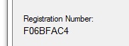 RegistrationNumber