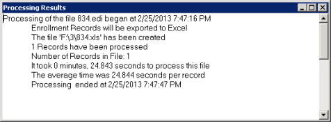 Processing results_spreadsheet